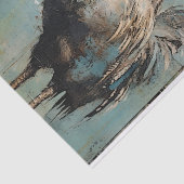 Chicken Rooster Art Decoupage Ephemera Tissuepapier (Detail)