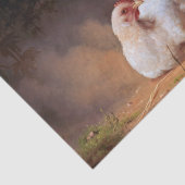 Chicken Rooster  Art Tissuepapier (Detail)