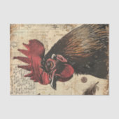  Chicken Rooster Boerderij Decoupage Tissuepapier (Voorkant)