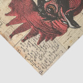 Chicken Rooster Boerderij Decoupage Tissuepapier (Detail)