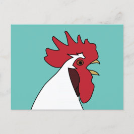 Chicken Rooster Briefkaart