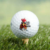 Chicken Rooster Golf Pun Graphic Callaway Supersof Golfballen (Insitu Shirt)