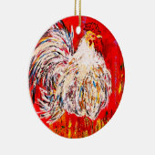 Chicken Rooster Ornament (Rechts)