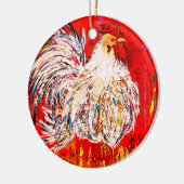 Chicken Rooster Ornament (Links)