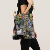 Chicken Rooster Photo Collage Tote Bag (Dichtbij)