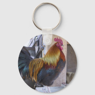 CHICKEN/rooster Sleutelhanger