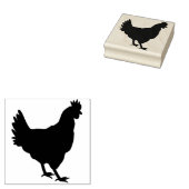 Chicken Rubberstempel (Gestempeld)