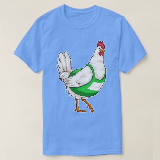 Chicken Runner Runner Sports T-shirt (Design voorkant)