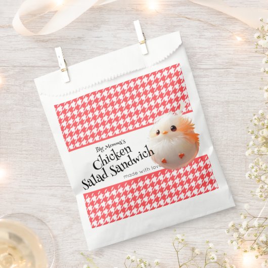 Chicken Sandwich Bedankzakje (Geknipt)
