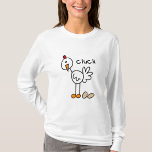 Chicken Says Cluck T-shirts en cadeautjes
