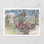 Chicken Scratch Briefkaart (Voorkant)