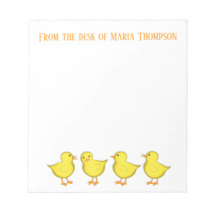 Chicken Scratch Chics Spring Whimsical Fun Notitieblok