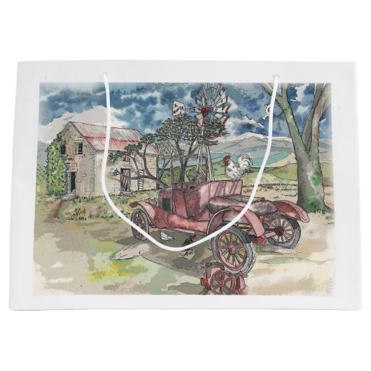 Chicken Scratch Groot Cadeauzakje (Voorkant)