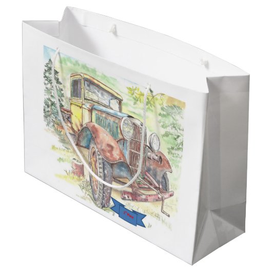 Chicken Scratch Groot Cadeauzakje (Achterkant Gekanteld)