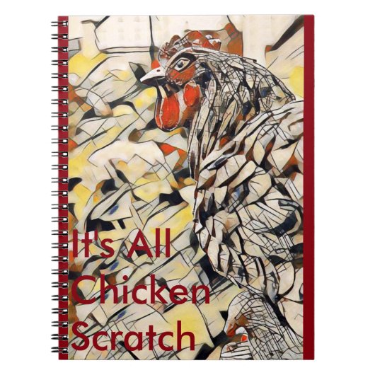 Chicken Scratch (notebook) Notitieboek (Voorkant)