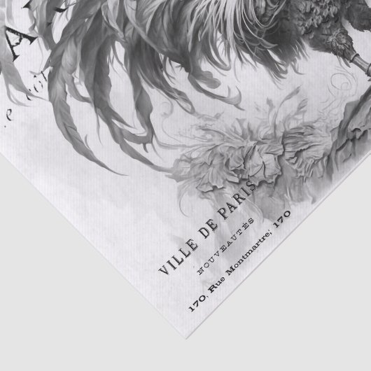 Chicken Scratch-weefselpapier Tissuepapier (Detail)