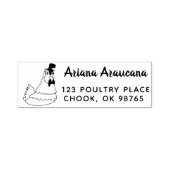 Chicken Self Inking Return Address Stempel voor Bo (Design)