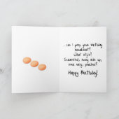 Chicken Side-Eye Close-Up Photograph Kaart (Binnen)