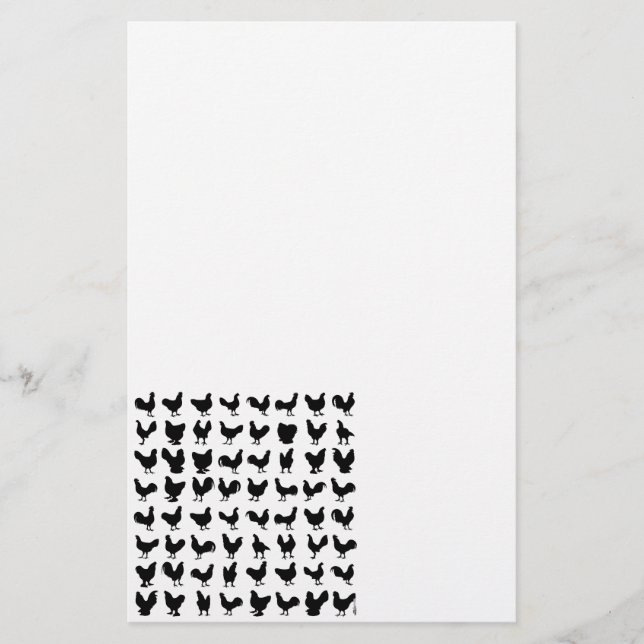 Chicken Silhouettes (Voorkant)