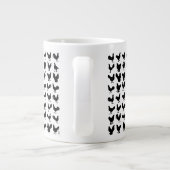 Chicken Silhouettes Grote Koffiekop (Achterkant)