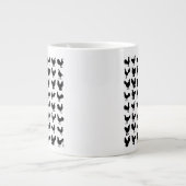 Chicken Silhouettes Grote Koffiekop (Voorkant)