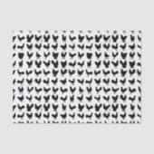 Chicken Silhouettes Tissuepapier (Voorkant)