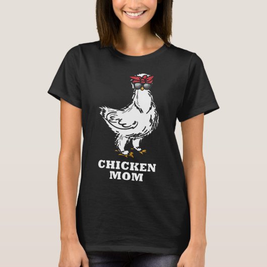 Chicken - Silkie Chicken Melk Gift Cute Sunbril T-shirt (Voorkant)