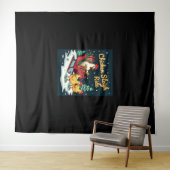 Chicken Sleigh Ride Wandkleed (In Situ (horizontaal))