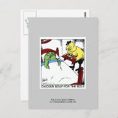 Chicken Soup 4 The Single Cartoon Briefkaarten (Voorkant / Achterkant)