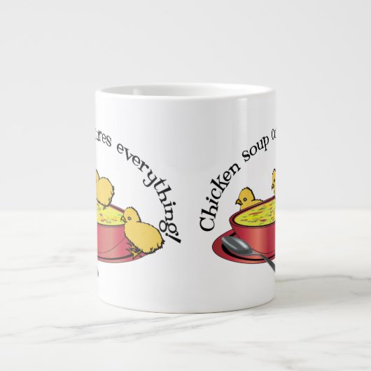 Chicken Soup Cures any Specialty Mok (Voorkant)
