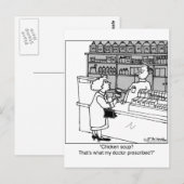 Chicken Soup is mijn recept? Briefkaart (Voorkant / Achterkant)