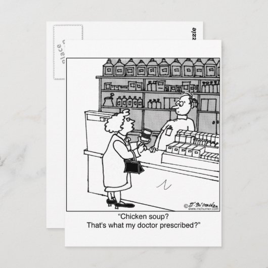 Chicken Soup is mijn recept? Briefkaart (Voorkant / Achterkant)