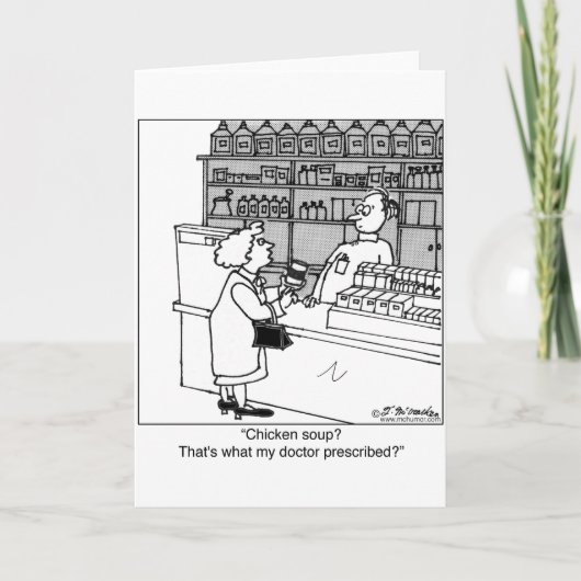 Chicken Soup is mijn recept? Kaart (Voorkant)