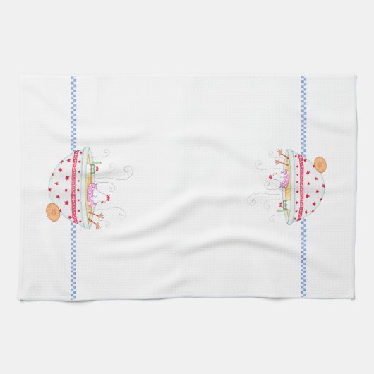 Chicken Soup - Kitchen Towel Theedoek (Horizontaal)