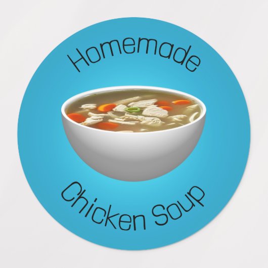 Chicken Soup Labels (Design 2)