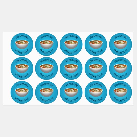 Chicken Soup Labels (Vel)