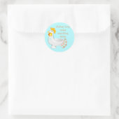 Chicken Soup Ronde Sticker (Tas)