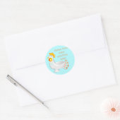 Chicken Soup Ronde Sticker (Envelop)