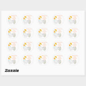 Chicken Soup Ronde Sticker (Vel)