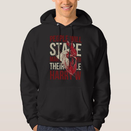 Chicken Stare Hoodie (Voorkant)