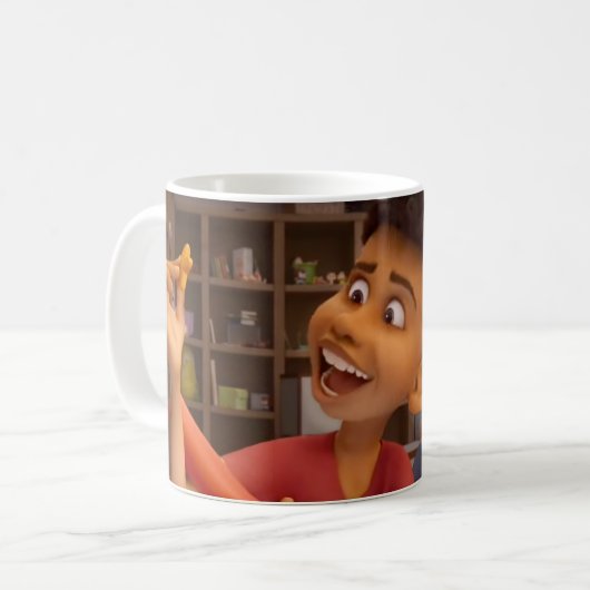 Chicken Stars Meme Koffiemok (Voorkant links)