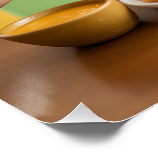 Chicken Stars Poster (Hoek)