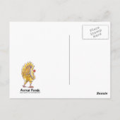 Chicken Stationery Briefkaart (Achterkant)