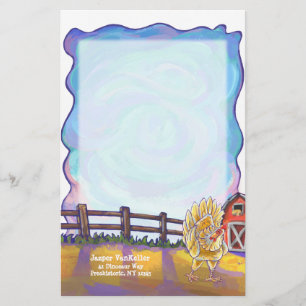 Chicken Stationery Briefpapier