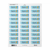 Chicken Stationery Etiket (Full Sheet)