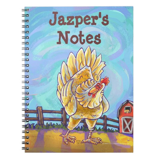 Chicken Stationery Notitieboek (Voorkant)