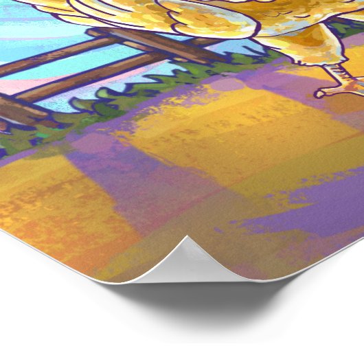 Chicken Stationery Poster (Hoek)