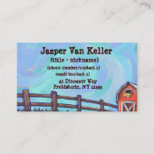 Chicken Stationery Visitekaartje (Voorkant)