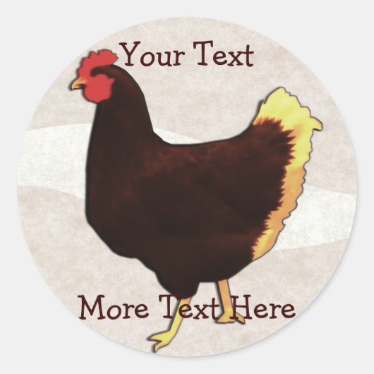 Chicken Sticker (Voorkant)