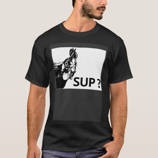 Chicken SUP Cute Chicken   Backyard Chickens T-shirt (Voorkant)